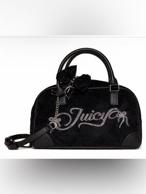 Juicy Couture Never a Dull Moment Hobo Crossbody - Licorice